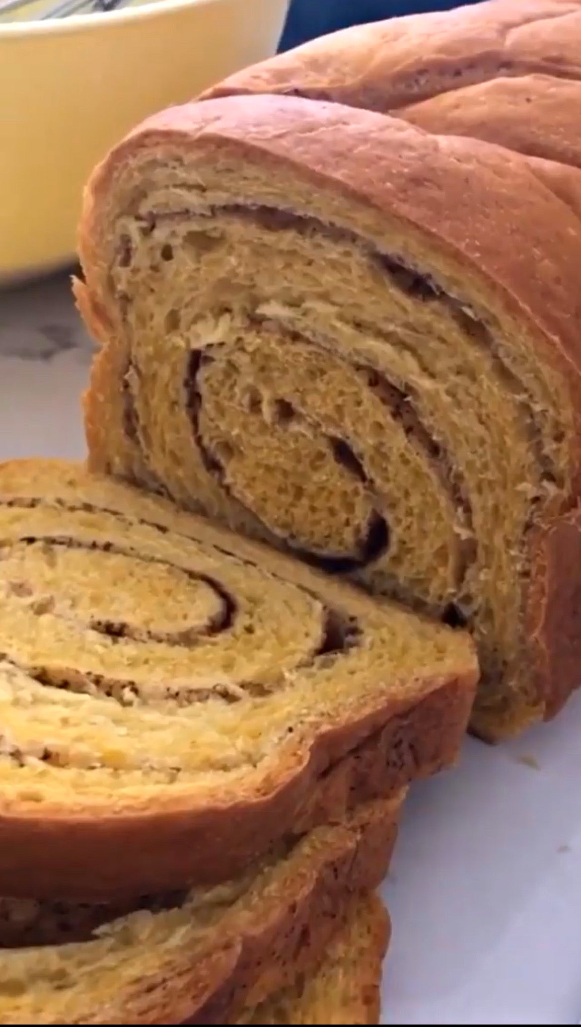 Pan de calabaza y canela