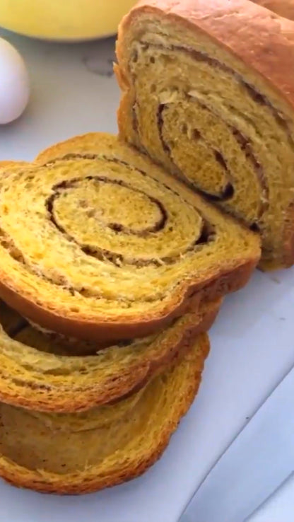 Pan de calabaza y canela